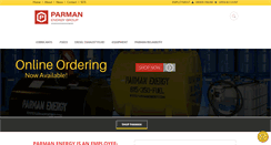 Desktop Screenshot of parmanenergy.com